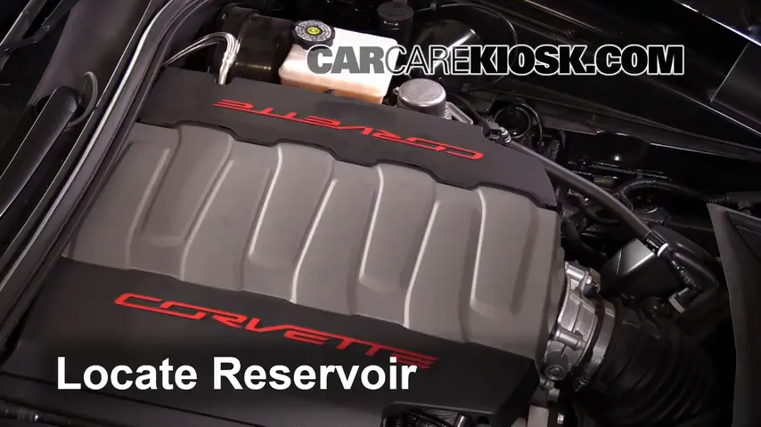 2015 Chevrolet Corvette Stingray 6.2L V8 Convertible Windshield Washer Fluid